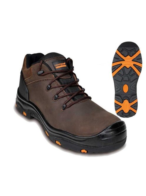 Coverguard Topaz S3 SRC HRO munkavédelmi cipő (45, barna)